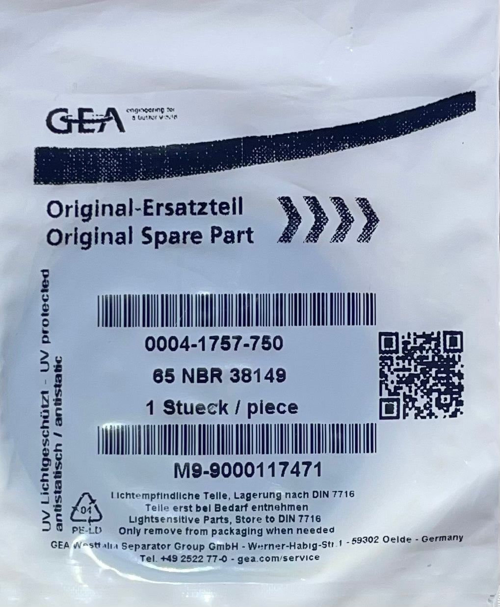 GEA 0004-1757-750